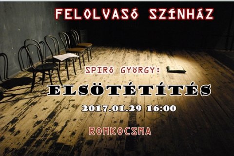 Felolvasó Színház - Spiró György: Elsötétítés