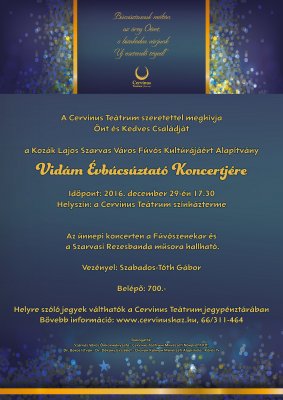 Óévbúcsúztató Koncert