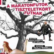 A maratonfutók tiszteletkört futnak A maratonfutók tiszteletkört futnak