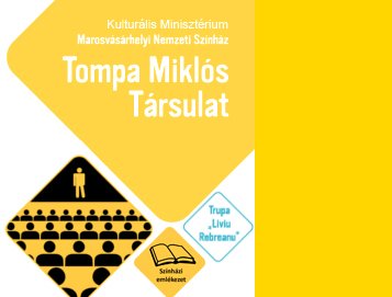 Marosvásárhelyi Nemzeti Színház Tompa Miklós Társulat