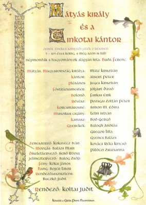 Mátyás király és a cinkotai kántor Mátyás király és a cinkotai kántor